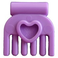 Lego hřeben, levandulová střední (92355g MEDIUM LAVENDER)